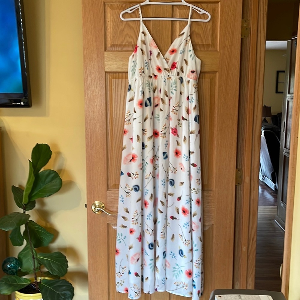 Molly Bracken Floral Maxi Dress Size L